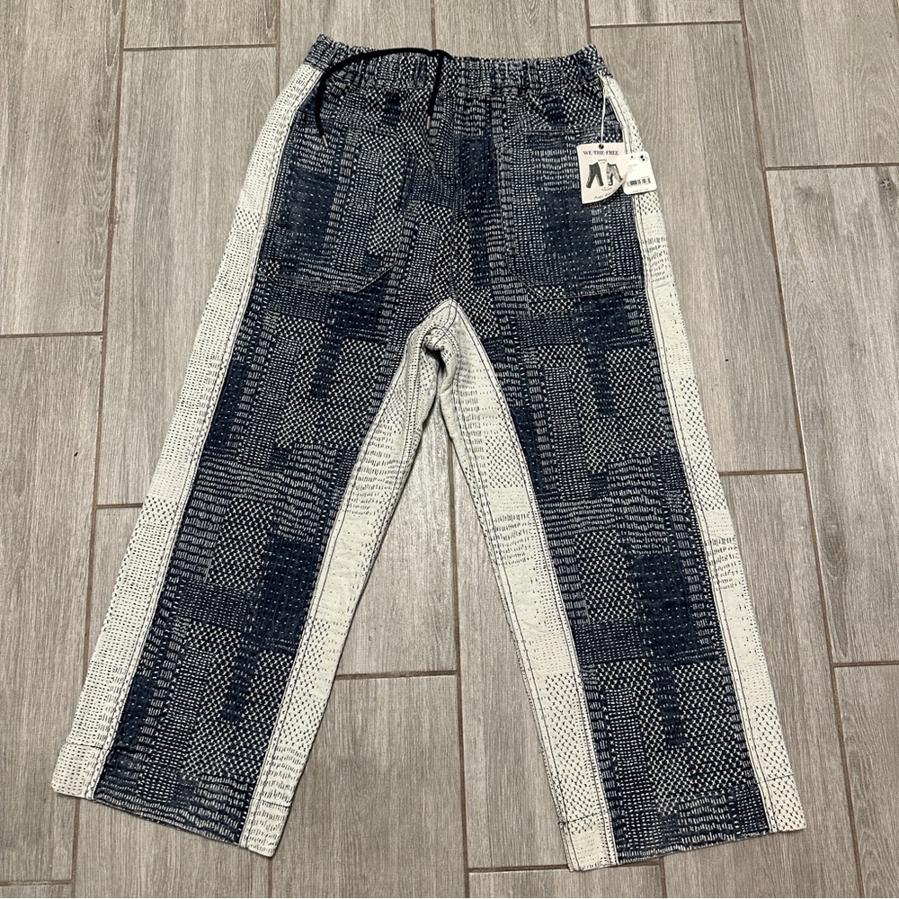 NWT Free People We The Free Misfit Boro Harem Jeans - Picture 4 of 6